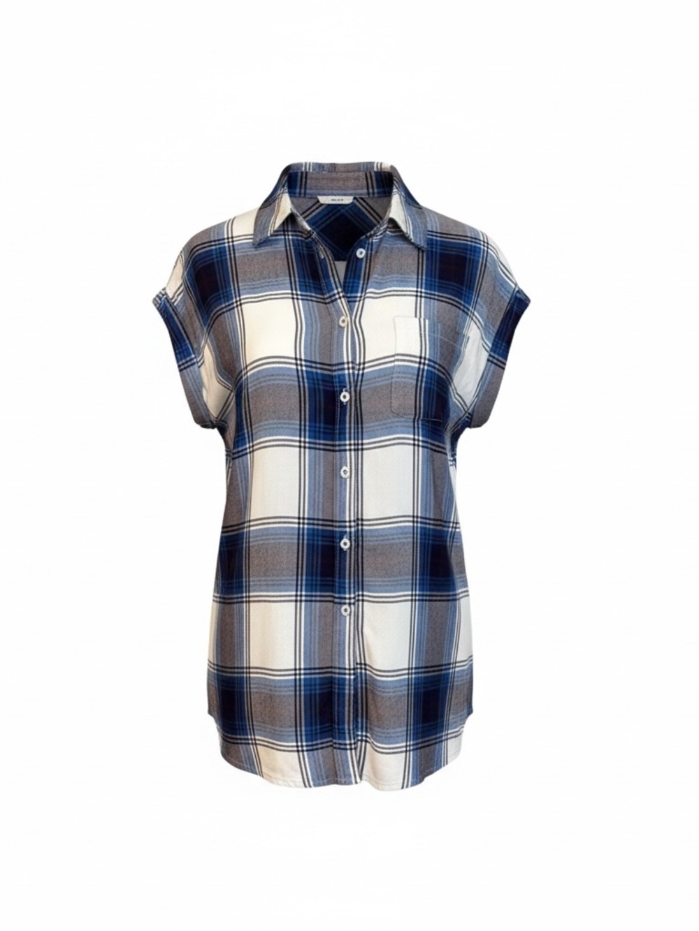 Rails Plaid Rolled Sleeve Button Down Shirt - Picture 14 of 14